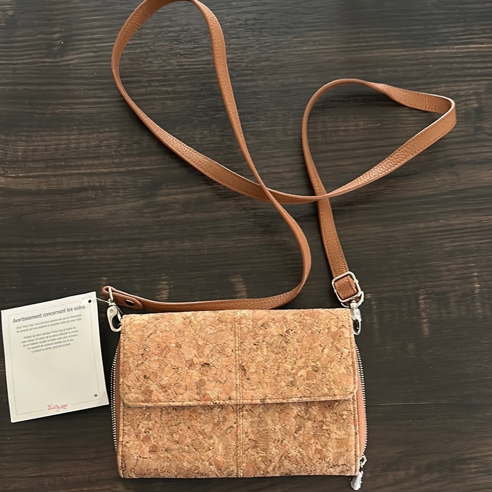 Thirty-one Stylish Tan Crossbody Bag